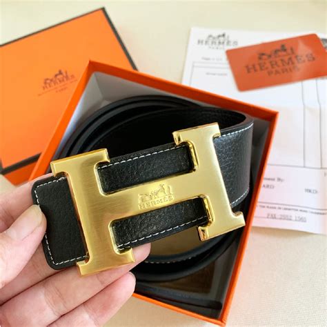 real vs hermes belt